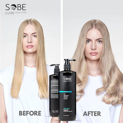 Deep Repair Keratin Hair Treatment - Hydrate, Moisturize & Tame Frizz, 32 oz