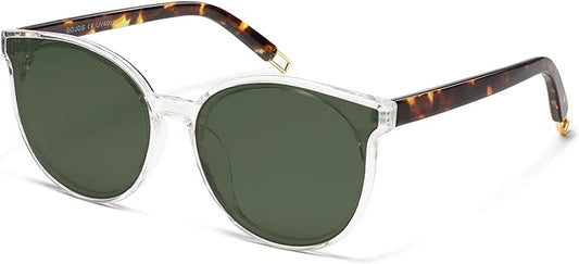 SOJOS Oversized Round Sunglasses for Women and Men