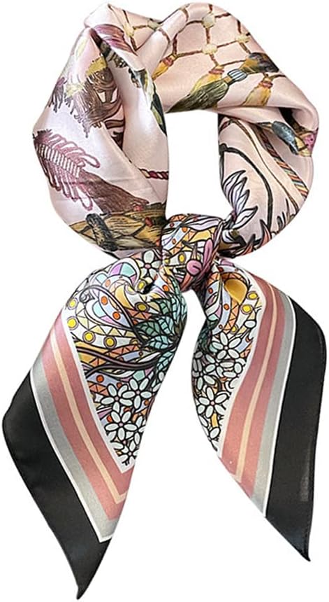 100% Pure Mulberry Silk Scarfs 26"x26" Square Scarf Women Neckerchief Headscarf hair scarf bandana Gift Packed