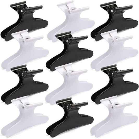 Ondder Hair Clips for Styling and Sectioning - Butterfly Pro Salon Clamps for Cutting, Coloring Hair, Hair Accessories for Women