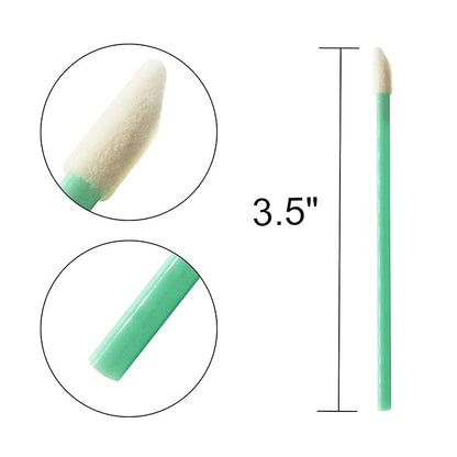 500Pcs/Set Disposable Lip Brushes Make Up Brush Lipstick Lip Gloss Wands Applicator Tool Makeup Beauty Tool Kits (Multi-colored)