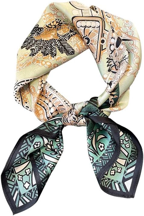 100% Pure Mulberry Silk Scarfs 26"x26" Square Scarf Women Neckerchief Headscarf hair scarf bandana Gift Packed