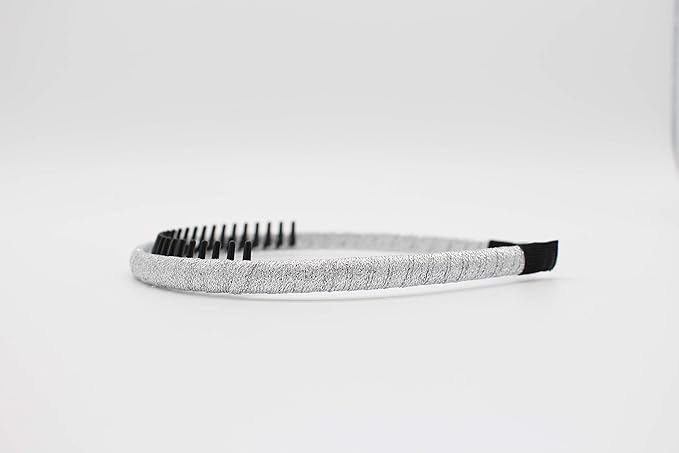 Multicolor Stylish Teeth Comb Hair Hoop Hairband Headband Soft Comfy Non-slip Hair Accessories for Women/Girl(6 color)