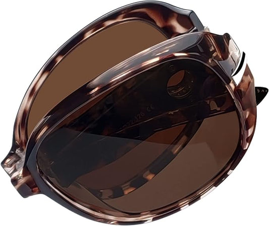 Joopin Big Womens Sunglasses Polarized Trendy Sun Glasses Large Rectangle UV Protection Rhinestone Sunnies