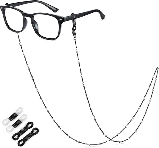 SAM & LORI Stylish Eyeglass Chain for Women-Silver/Gold/Rosegold/Black