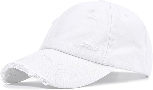 Century Star Baseball Caps for Men Womens Baseball Hat Distressed Cotton Dad Hat Summer Adjustable Golf Runing Hat