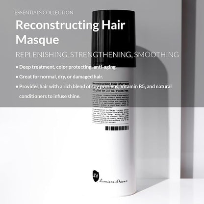 Number 4 Hair Mask for Damaged Hair, Deep Conditioner, Reconstructing Hair Masque, 3.5 oz