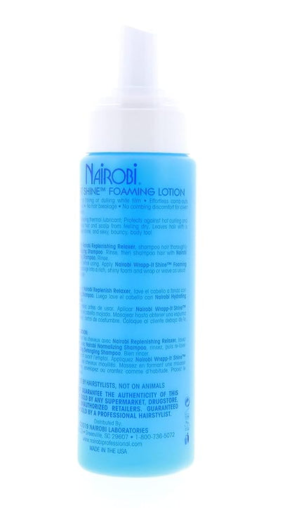 Nairobi Wrapp-It Shine Foaming Lotion 8oz (Pack of 2) by Nairobi