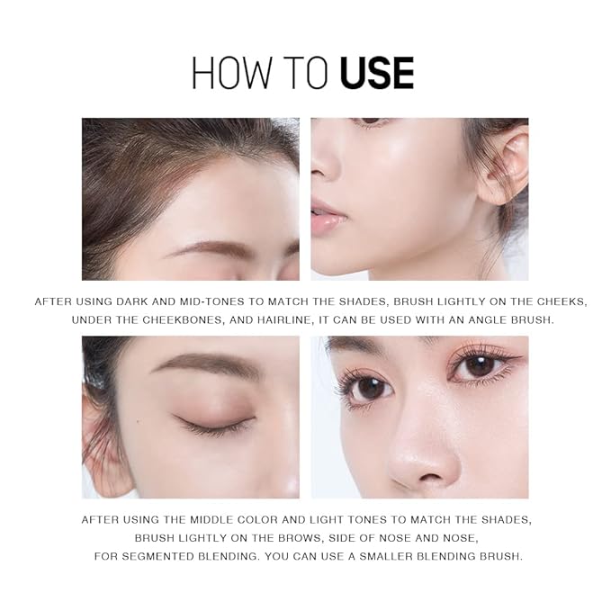 heme Triple Contour Palette 9g (02 Tan Contour)