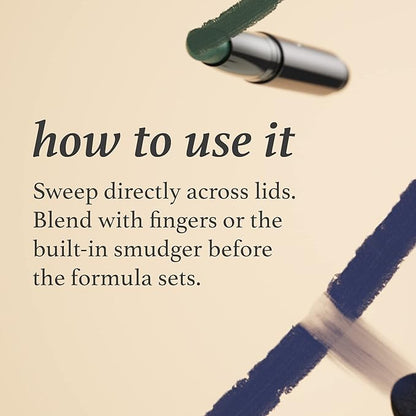 Julep Eyeshadow 101 Cream-to-Powder Waterproof Shadow Stick – Sand Shimmer – Long-Lasting, Crease-Proof, Champagne Toned Shimmer Cream Eyeshadow with Built-in Smudger
