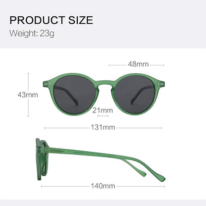 ZENOTTIC Polarized Round Sunglasses, Stylish Sunglasses for Men and Women Retro Classic, Multi-Style Selection
