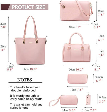 2E-youth Designer Purses and Handbags for Women Satchel Shoulder Bag Tote Top Handle Bag