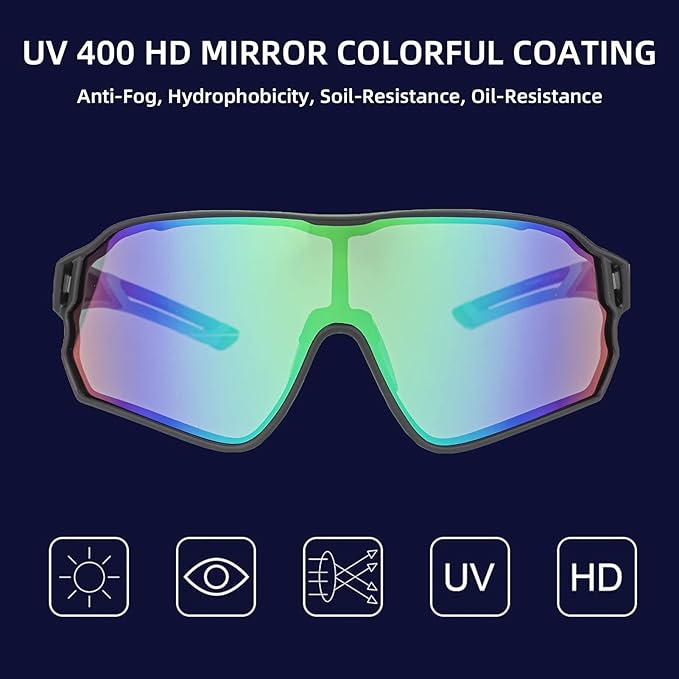 ROCKBROS Polarized Sunglasses UV Protection for Women Men Cycling Sunglasses