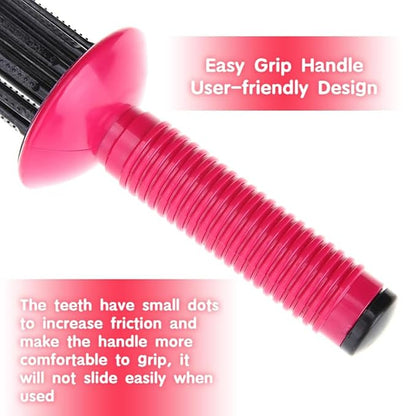 17 Teeth Curl Defining Brush, Professional Hair Styler Tool for Curly Hair, Salon and Home (2Pcs)