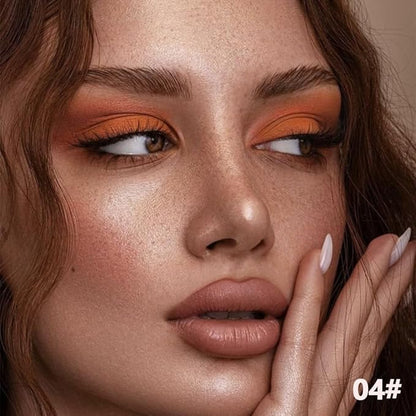 Nude Brown Maroon Bronze Eyeshadow Palette,Natural Neutral Soft Small Cream Eyeshadow Palette,Highly Pigmented Eye Shadow Palette Long Lasting Naturing-Looking Make Up Pallets for Women,Vegan