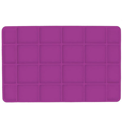 Heat Resistant Station Mat for Hair Straightener, Flat Iron, Curling Iron and Hot Styling Tools (1 Pack (Pink))