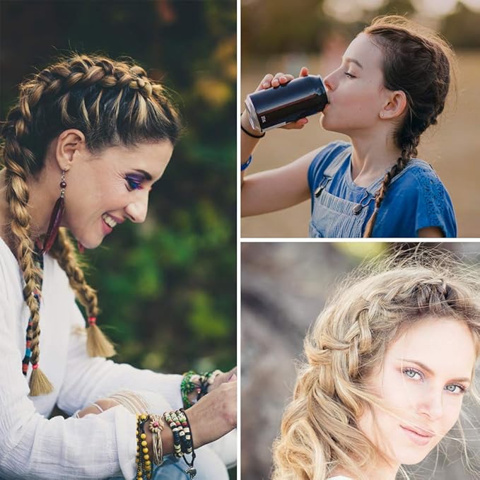 20Pcs Ponytail and Braiding Tool Set for Women's Hair Styling Accessories