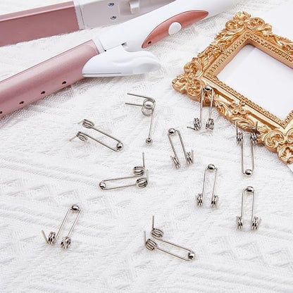 10Pcs Wire Diameter 1.2mm Curling Iron Replacement Double Return Torsion Spring Hair Curling Rod Accessories Styling Tools Appliances (Size : 24mm)