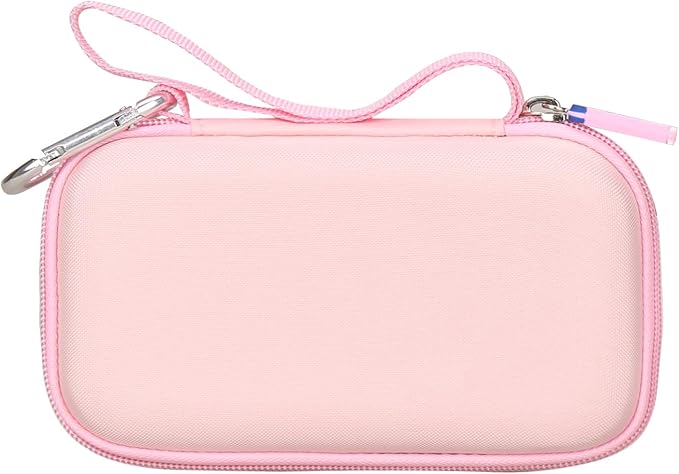 Hard Travel Case for SABANI for LOVELEDI for IAPOS for Pxwaxpy for OHOVIV for FOCHEW Portable Charger Power Bank, Storage Holder for Fast Charging Battery Protective Case (Pink)
