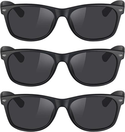 MEETSUN Classic Polarized Sunglasses for Women Men Trendy Retro Sun Glasses for Driving UV Protection (3 Pack)