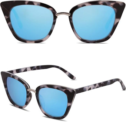 SOJOS Cat Eye Designer Sunglasses Fashion UV400 Protection Glasses SJ2052