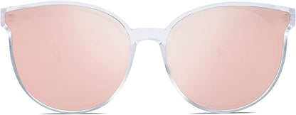 SOJOS Oversized Round Sunglasses for Women and Men