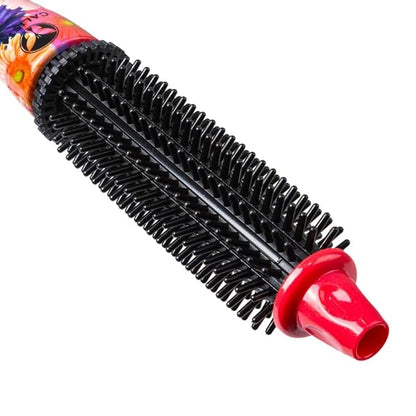 CALISTA Perfecter Pro Heated Round Brush | Curl, Volumize, and Style Hair with No Heat Damage for Healthier Hair | 4 Sizes for All Hair Types | Dual Voltage & Adjustable Temp (Daisy Bloom, 1.0)