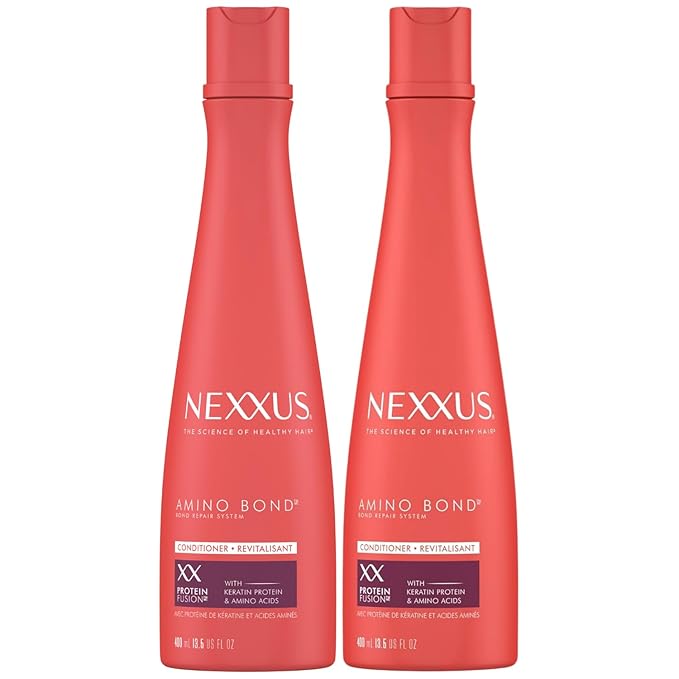 NEXXUS Conditioner Amino Bond for All Types of Damaged Hair with Amino Acids & Keratin Protein 13.5 oz (Pack of 2)