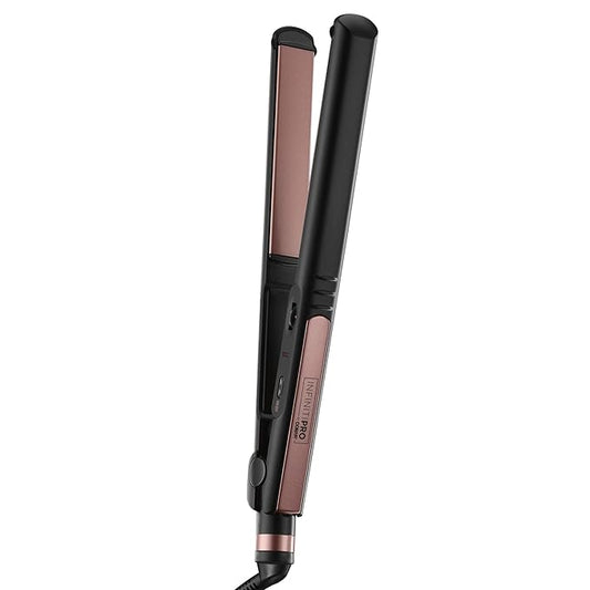 CONAIR INFINITIPRO Rose Gold Ceramic Flat Iron, 1-inch