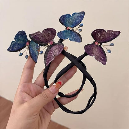 Ins Style Elegant Lazy Hair Curler, Crystal Hair Bun Maker, French Twist Hairstyle Bun Hair Accessories