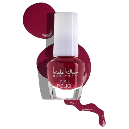Nicole Miller Mini Nail Polish Set – Glossy, Vibrant Colors for Fingernails & Toenails, 2 Pack Trendy Collection