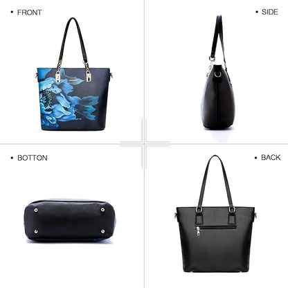 2E-youth Designer Purses and Handbags for Women Satchel Shoulder Bag Tote Top Handle Bag