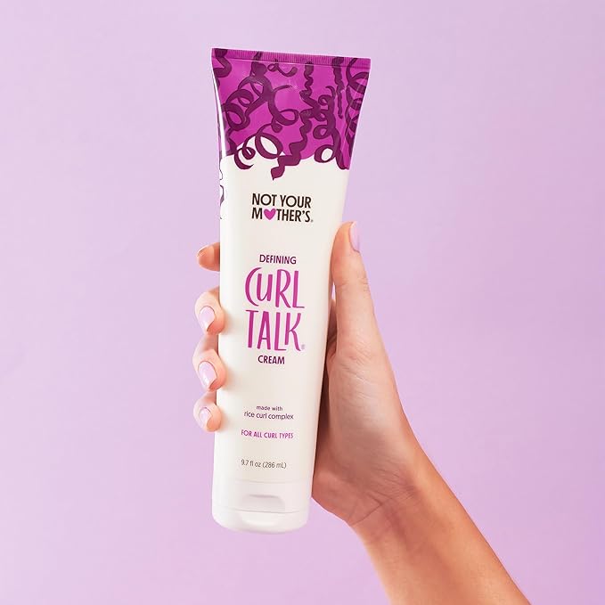 Not Your Mother's Curl Talk Defining Cream, Frizz Control Styling Gel, & Curl Activating Mousse (3-Pack) - Maximize Definition & Control Frizz