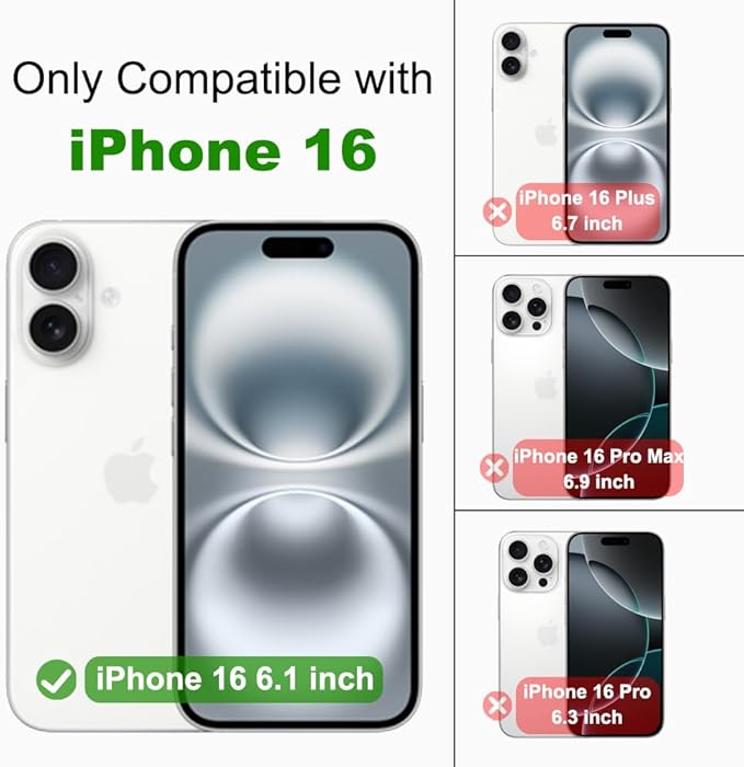 for iPhone 16 Clear Bumper Frame No-Back Case, Slim Fit Ultra-Light Anti-Yellowing Transparent Protection Heat Dissipation Phone Cover Case 6.1" 2024