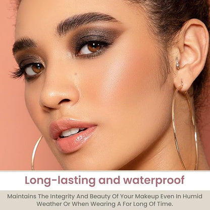 42 Colors Smokey Eye Shadow Makeup Palette,Nude White Black Grey Brown Matte Shimmer High Pigment Neutral Natural Eyeshadow,Waterproof,Blendable Long Lasting Naturing-Looking,Vegan & Cruelty-Free