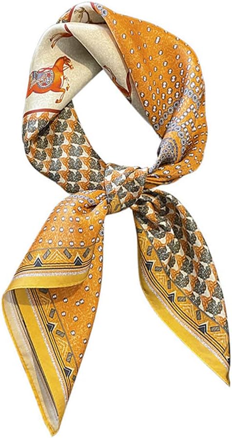 100% Pure Mulberry Silk Scarfs 26"x26" Square Scarf Women Neckerchief Headscarf hair scarf bandana Gift Packed