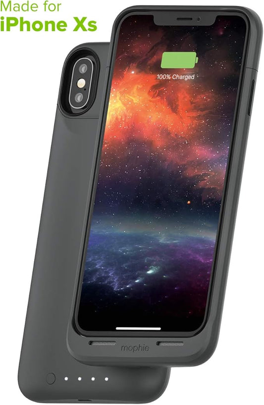 Mophie Juice Pack Air -Wireless Charging - Protective Battery Pack Case for Apple iPhone Xs/X - Graphite