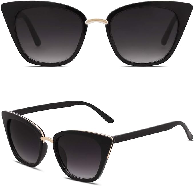SOJOS Cat Eye Designer Sunglasses Fashion UV400 Protection Glasses SJ2052