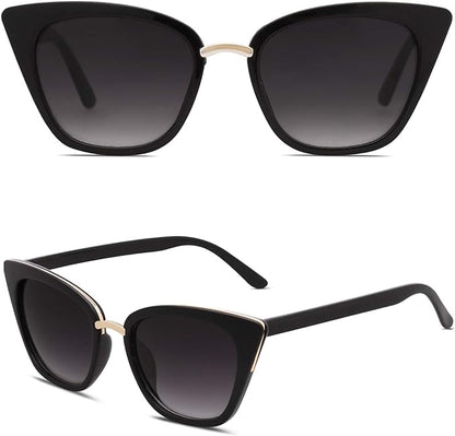 SOJOS Cat Eye Designer Sunglasses Fashion UV400 Protection Glasses SJ2052