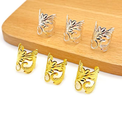 100 PCS Silver Hair Jewelry for Braids Loc Jewelry for Hair Accessories Hair Cuffs for Braids Dreadlock Beads for Women