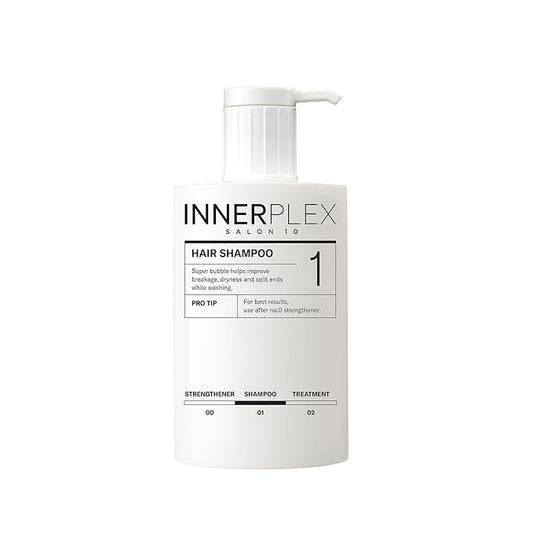 Mise En Scene 𝗜𝗡𝗡𝗘𝗥𝗣𝗟𝗘𝗫 𝗕𝗼𝗻𝗱𝗶𝗻𝗴 𝗦𝗵𝗮𝗺𝗽𝗼𝗼 – Hair Gloss Shampoo, Repair for Bleached Damaged Hair, Premium KoreanShampoo, 375g