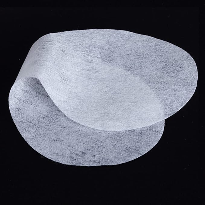 400 Sheets Disposable Non Woven Eye Mask Paper, Disposable Cotton DIY Eye Paper Disposable Cotton Eye Pillow Covers for Skincare Spa Wrap Moisture Retention
