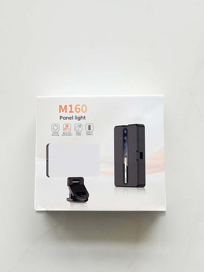 Portable Selfie Light for iPhone: 90 LED Rechargeable Phone Fill Lights, Ring Light for Camera Picture, Makeup Photo, Video Conferences, Laptop Use, Zoom Meetings, TikTok, Vlog Photography