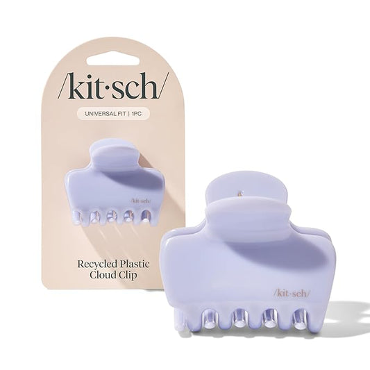 Kitsch Hair Clips for Women - Strong Hold Claw Clips for Women | Non-Slip, Durable Plastic | Stylish Hair Accessories for Everyday Use - Hydrangea Breeze, 1pc