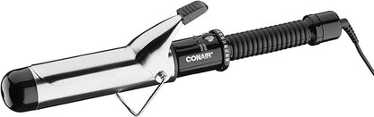 Conair Instant Heat 1 1/2-Inch Curling Iron, 1 ½ inch barrel produces soft waves – for use on medium and long hair