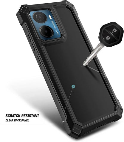 for Cricket Magic 2 5G Case (2024), AT&T Propel 2 5G with [Built-in Screen Protector], [9FT Military Grade Drop Tested] Full-Body Protective Shockproof Bumper Case (Black)