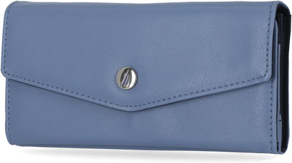 Nautica Money Manager RFID Slim and Small Wallet for Women - Credit Card Holder with Coin Purse and Zipper Wallet, Women's Clutch Organizer