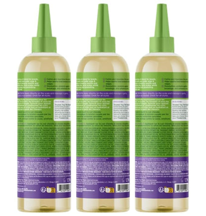 ORS Olive Oil Braidzone Soothing Scalp Oil with Lavender, Acai & Biotin for Nourishment 4.3 oz (Pack of 3)