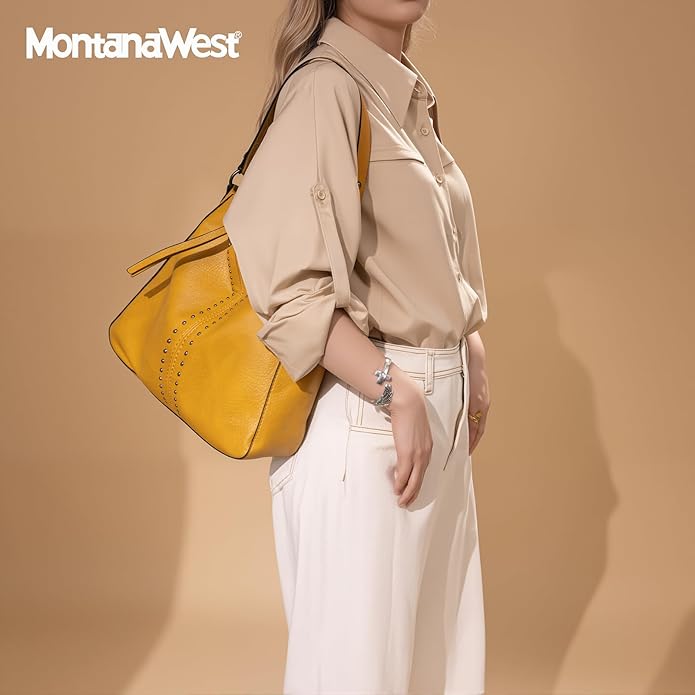 Montana West Hobo Bag for Women Crossbody Purse and Handbags Ladies Chic Shoulder Bags