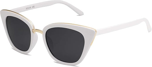 SOJOS Cat Eye Designer Sunglasses Fashion UV400 Protection Glasses SJ2052